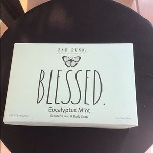 Rae Dunn - Blessed Soap Bar- Eucalyptus Mint